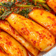 국내산!! 전라도 여수돌산 총각김치