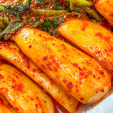 국내산!! 전라도 여수돌산 총각김치