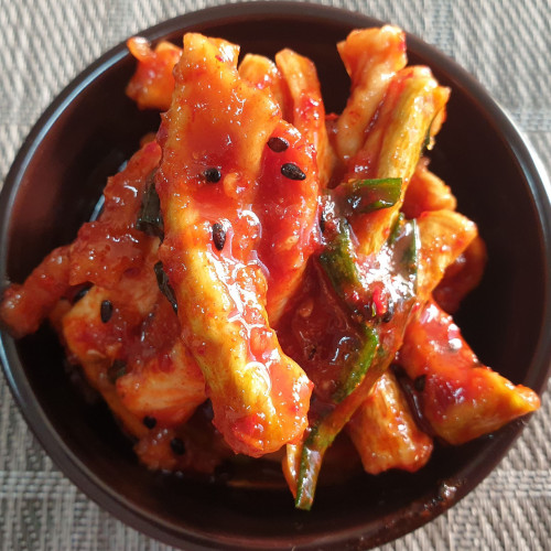 ★가을무 직접말린농부★ 무말랭이김치500g★시골맛 [원산지:상품정보참조]