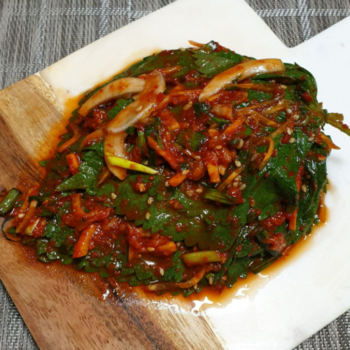 ★국산고춧가로100%★생깻잎김치★밥이술술300g [원산지:작품정보참조]